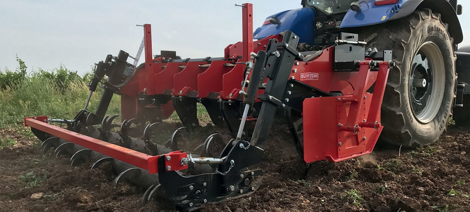 Глубокорыхлитель двухрядный SSDR Quivogne