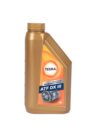 Синтетическая трансмиссионная жидкость для АКПП и ГУР Tesma ATF DX III