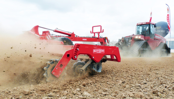 Тяжелая компактная дисковая борона двухрядная DISKATOR SL Quivogne